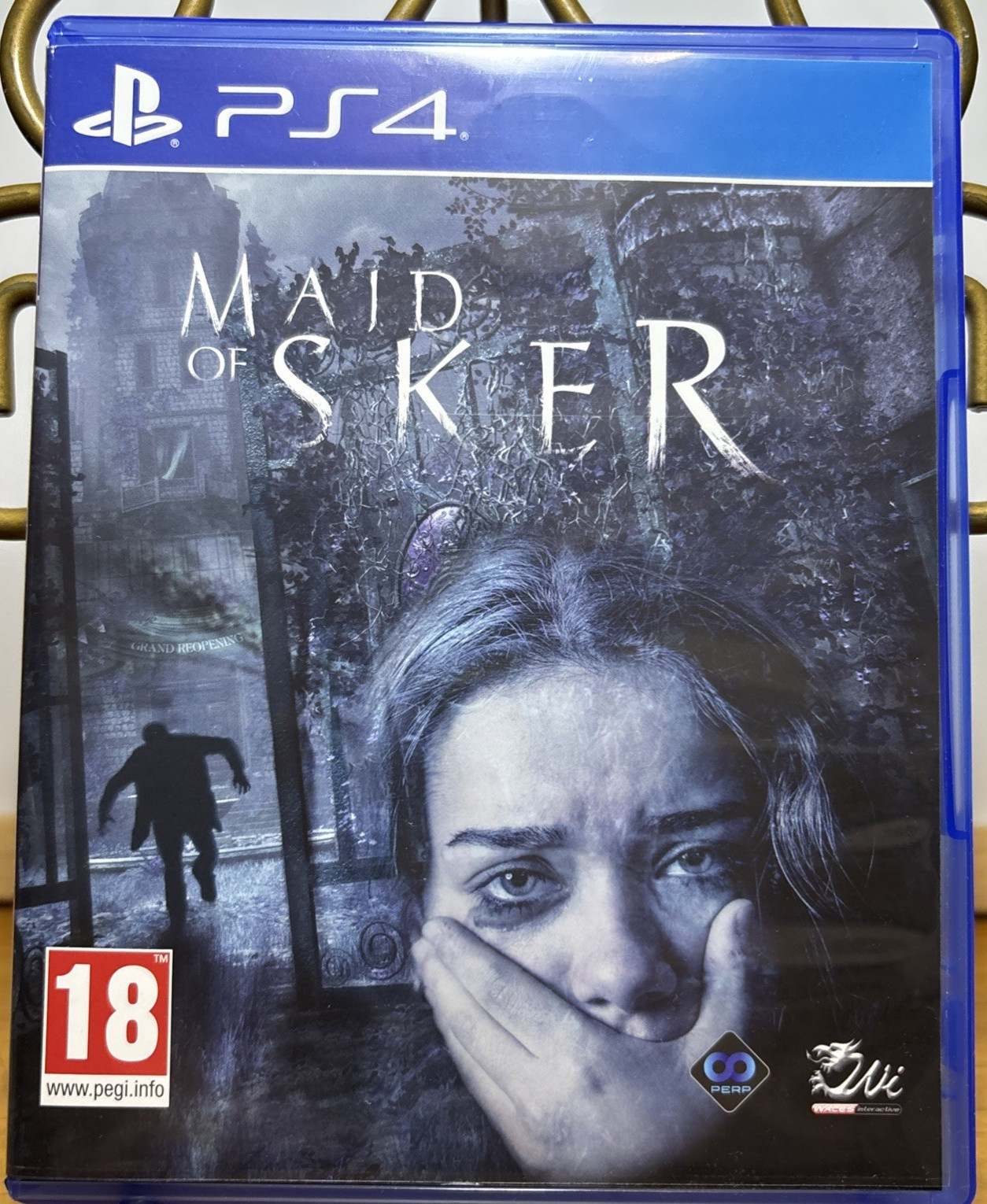 MAID OF SKER PS4 RATED PEGI 18 VERY CLEAN FIRST-PERSON SURVIVAL HORROR USED