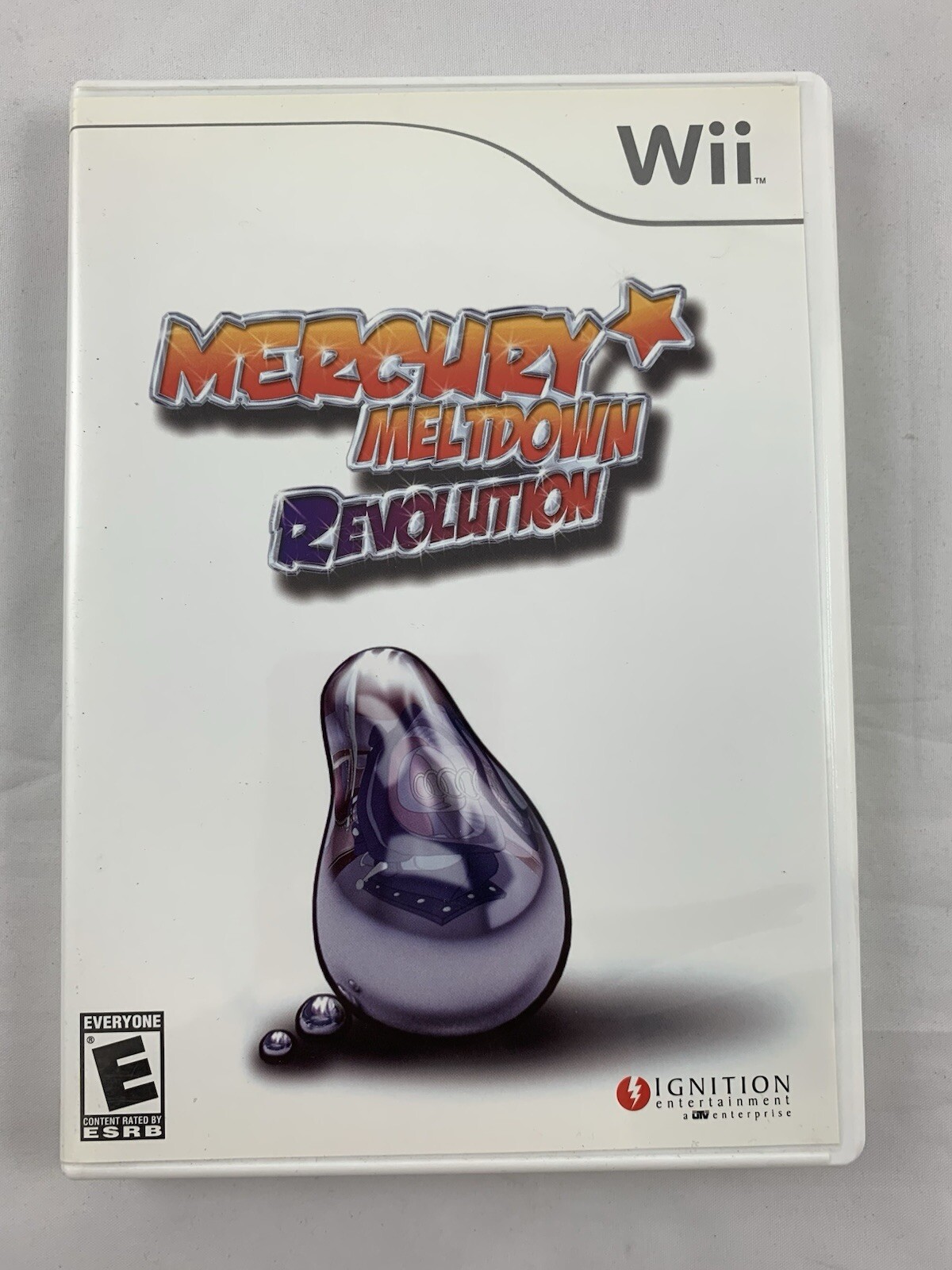 Nintendo Wii Ignition Entertainment Mercury Meltdown Revolution Unplayed New!!!