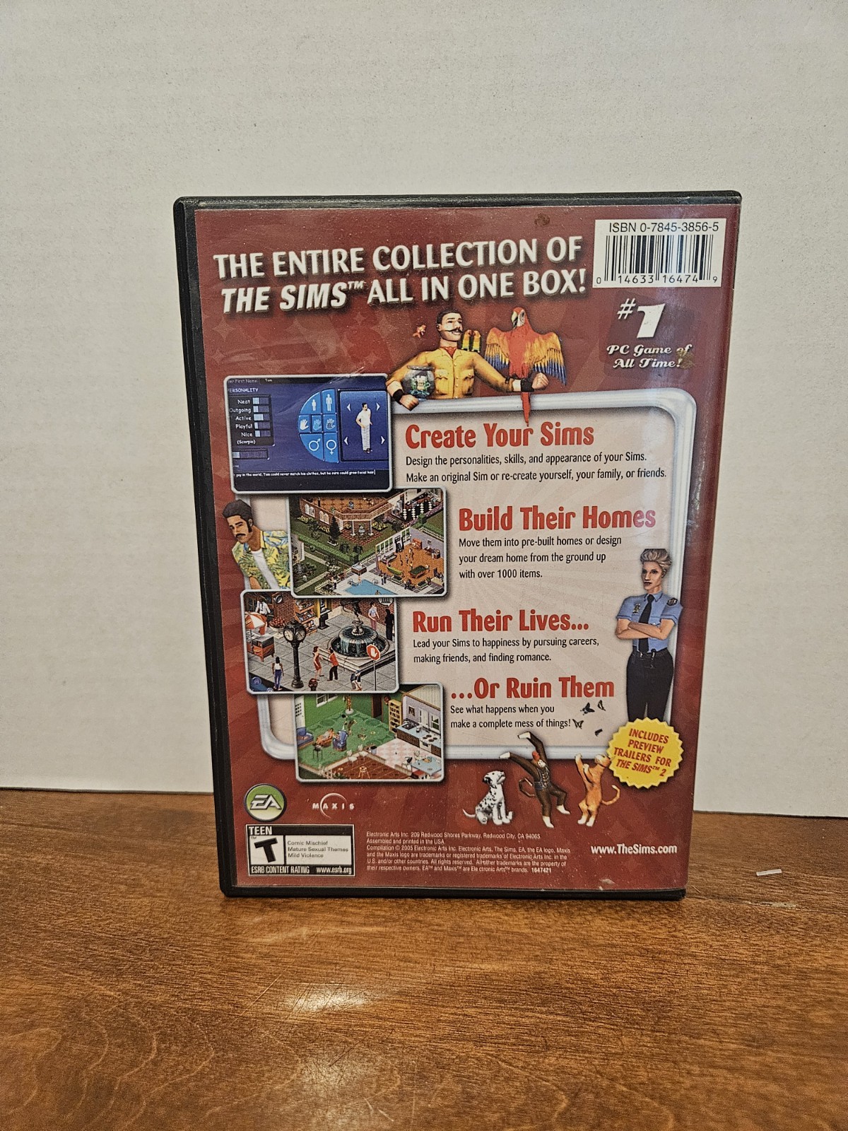 The Sims: Complete Collection Complete CIB w/ Manual (PC Windows 2005) FREE SHIP
