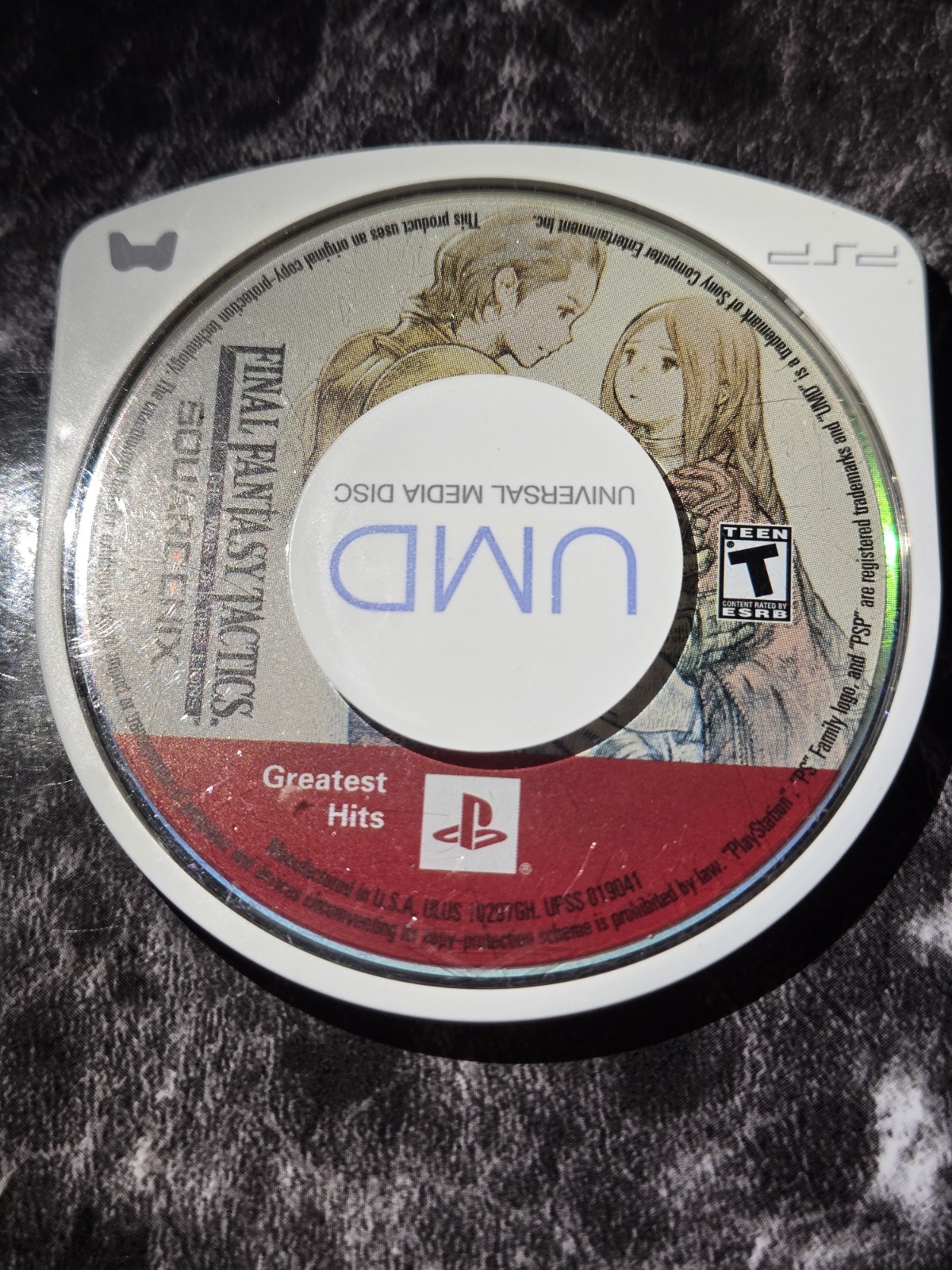 Final Fantasy Tactics The War of The Lions Sony PSP Loose UMD Only Tested