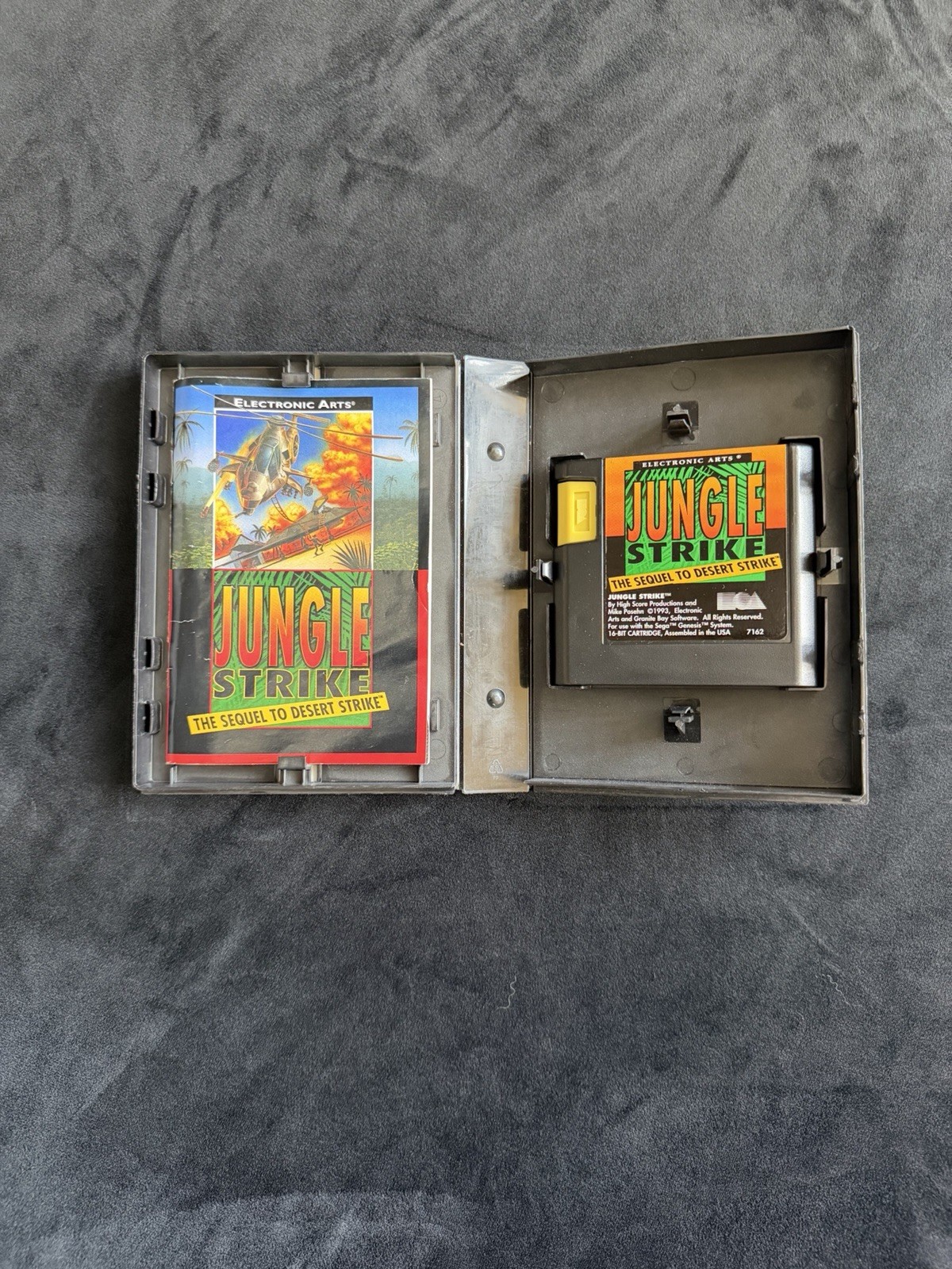 Sega Genesis Jungle Strike Complete and Tested