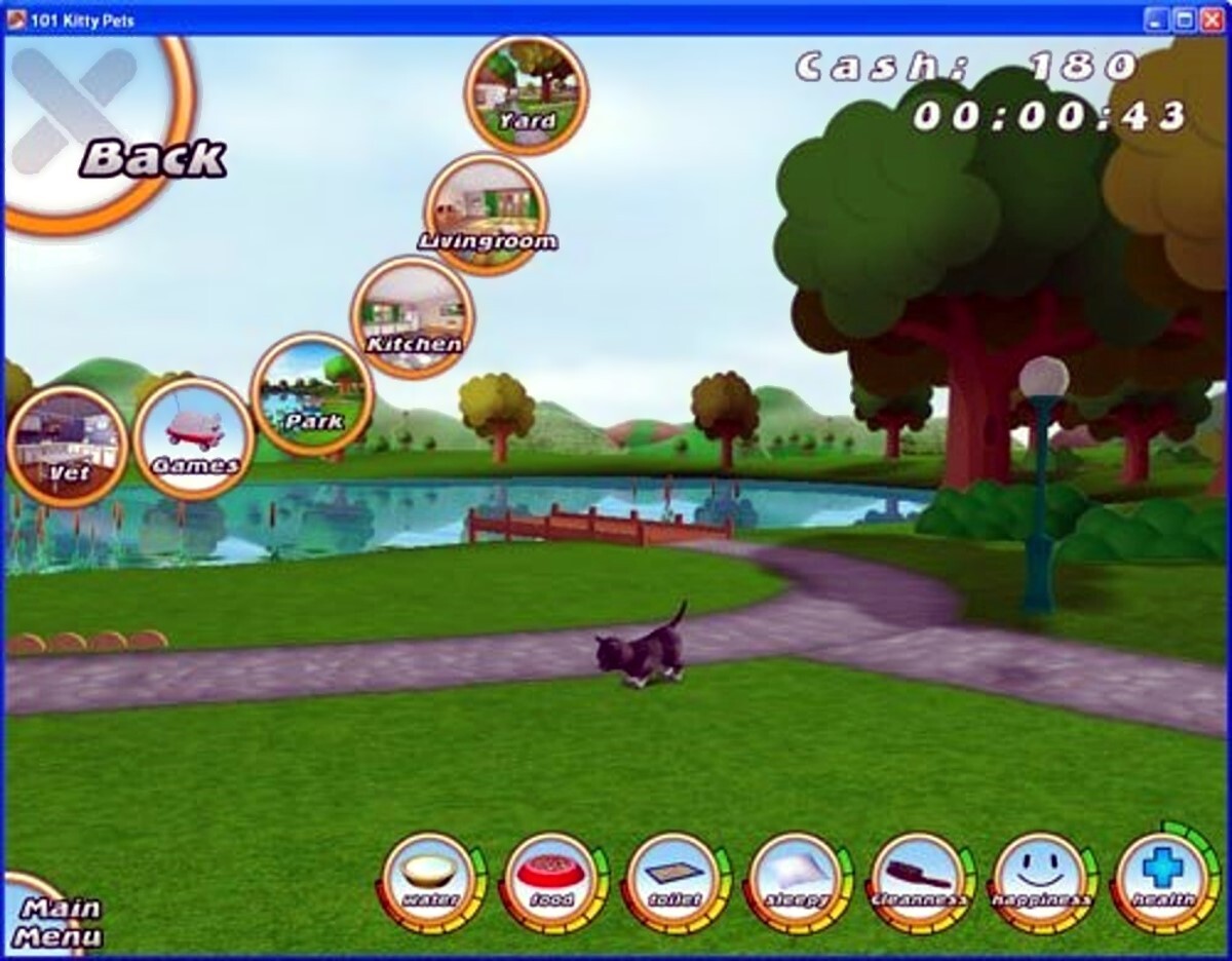 101 Kitty Pets PlayPets Virtual Sim Petz Games PC Windows Sealed New