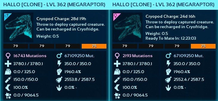 ARK Survival Ascended PvE MEGARAPTOR HALLOWEEN 1960 TOP EGG Pair PC/XBOX/PS5 ASA