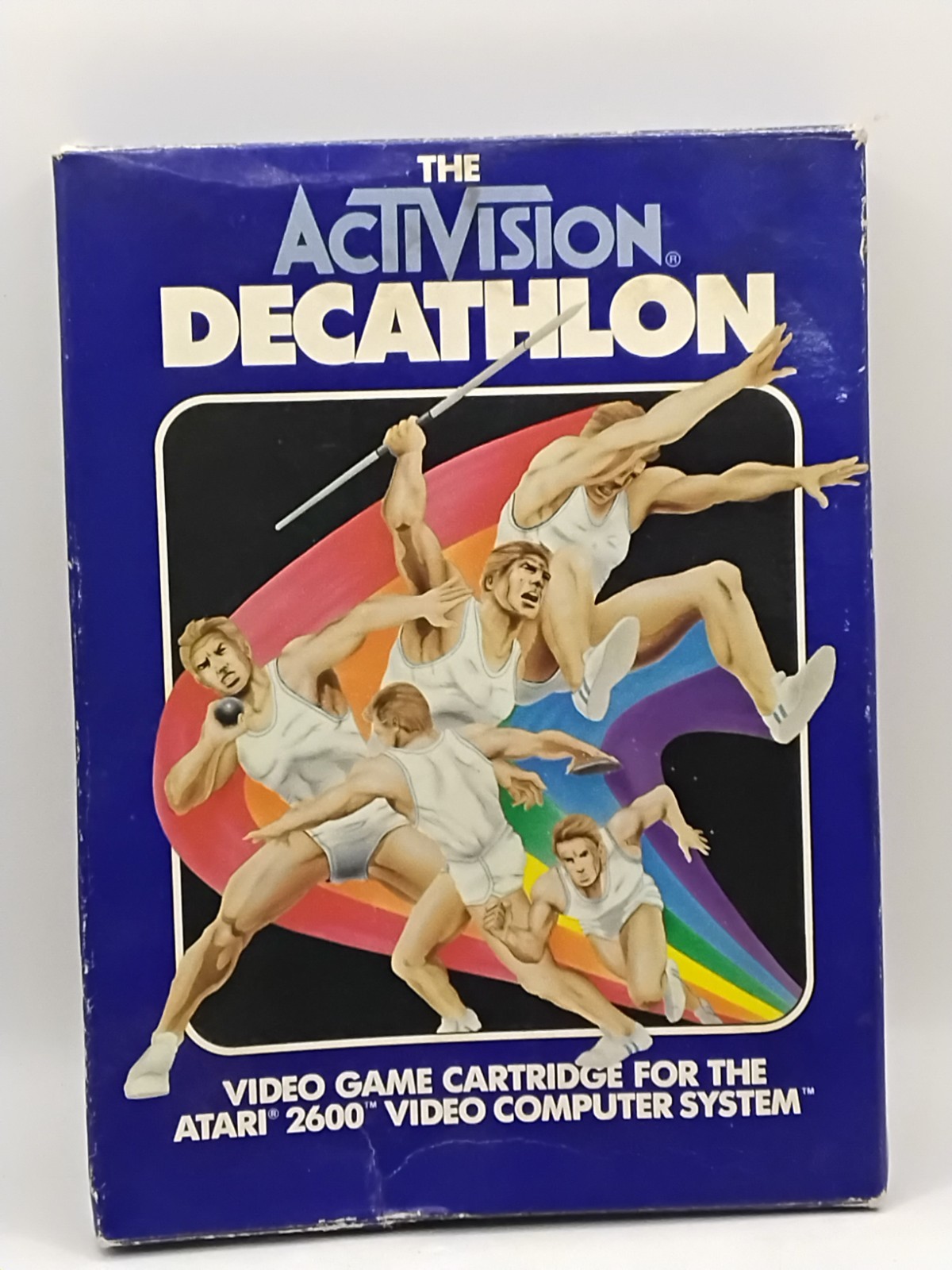 Atari 2600 Activision Decathalon By Activision Complete In Box (CIB) With Manual