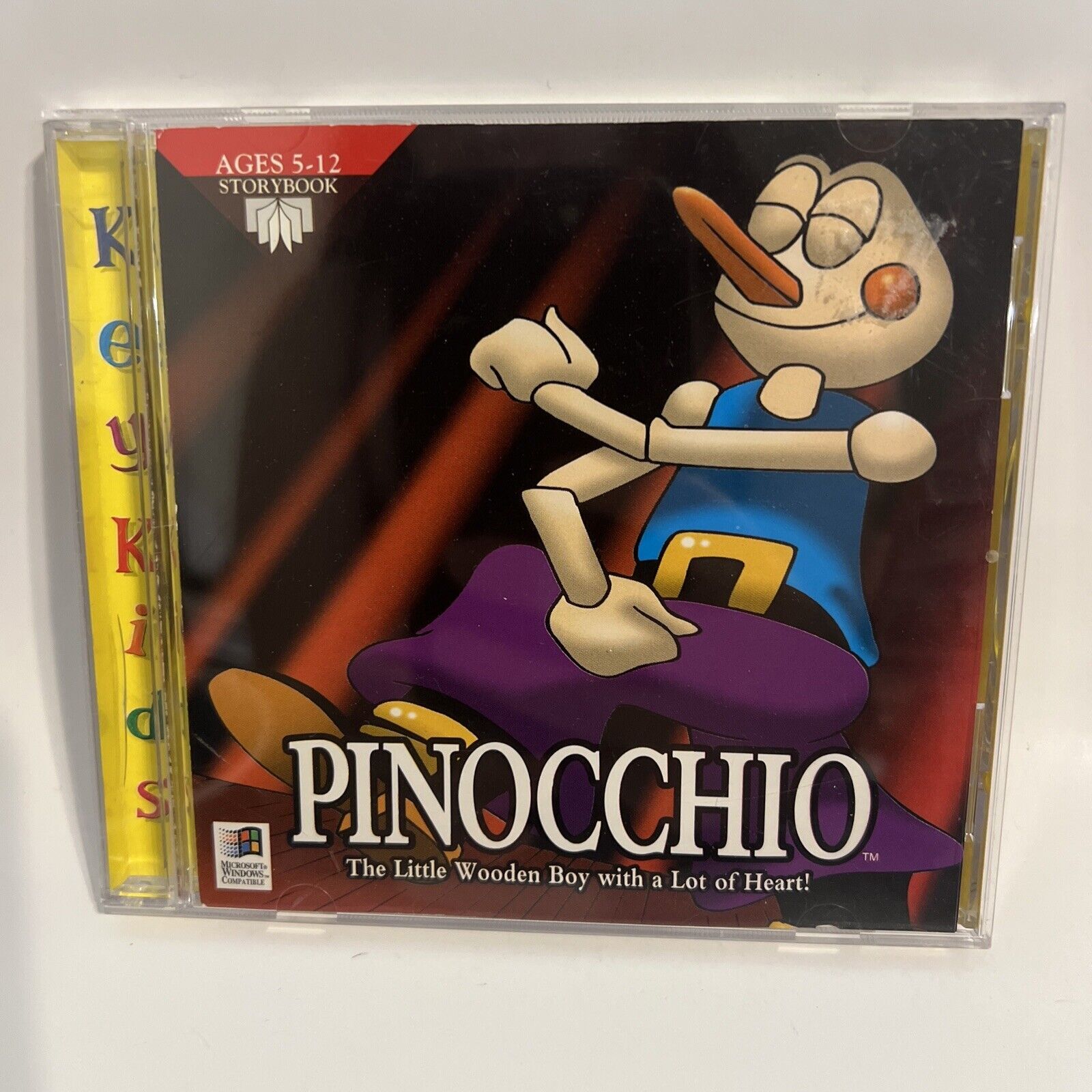 Pinocchio The Little Wooden Boy with a lot of Heart! CD-ROM For Windows