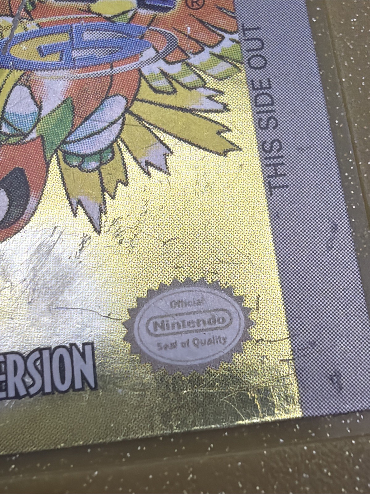 Pokemon Gold Version (Nintendo Game Boy Color, 2000) (Tested/Working/Saves)