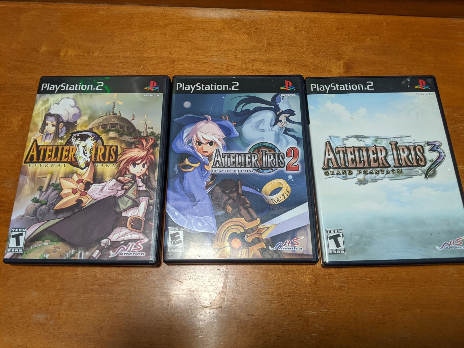 PS2 Video Game – Atelier Iris 1, 2 & 3 pack !!!
