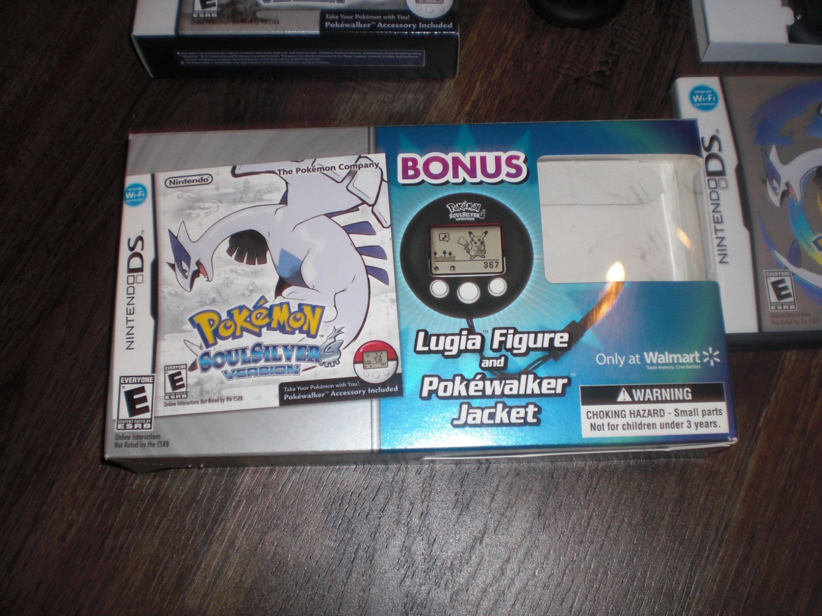 WALMART Pokemon SoulSilver Version Nintendo DS Bundle CIB Complete AUTHENTIC OEM