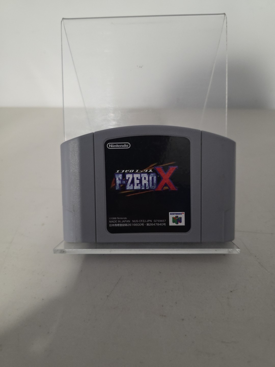 Vintage: Nintendo 64 – N64 – F-Zero X – Japan Import