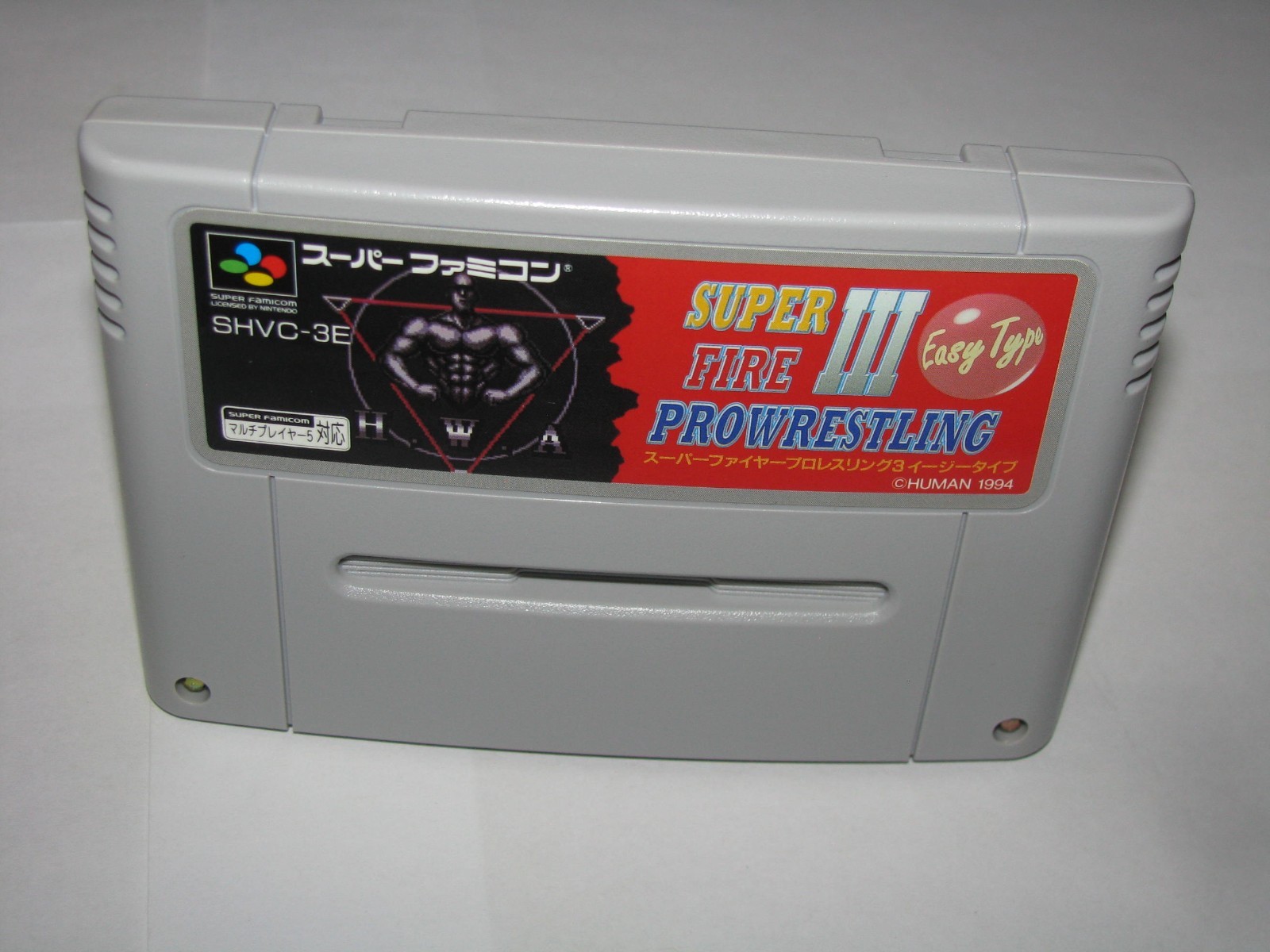 Super Fire Pro Wrestling III 3 Easy Type Super Famicom Japan +Box CIB US Seller