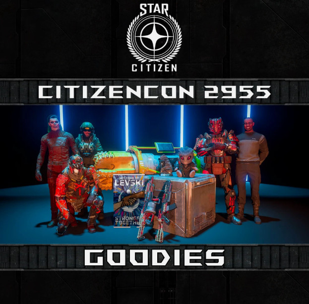 STAR CITIZEN – CITIZENCON 2955 DIGITAL GOODIES PACK (Limited Item) Stock: 2