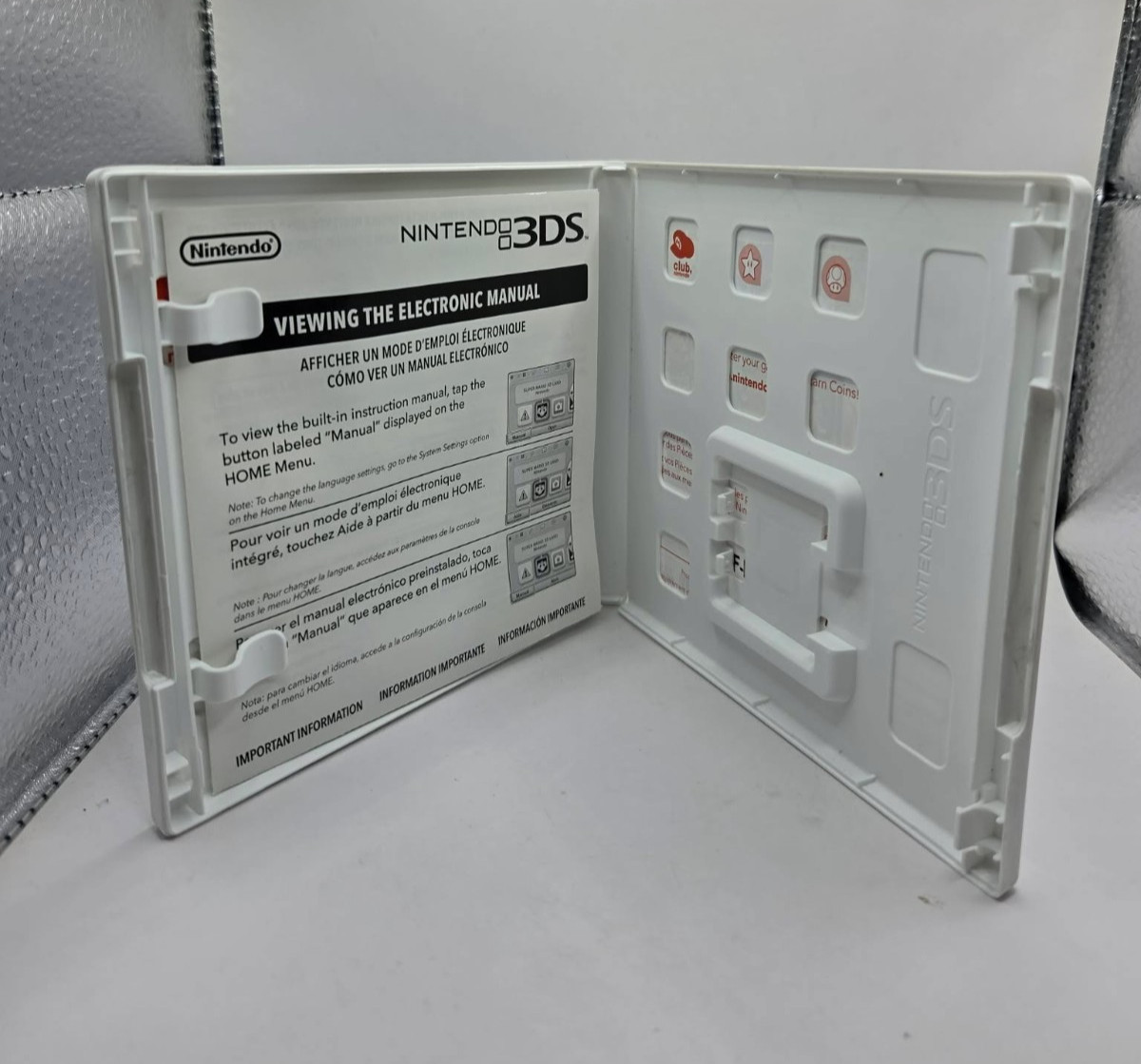 NINTENDO 3DS – Pokemon: Alpha Sapphire CASE & MANUAL (Nintendo 3DS, 2014)