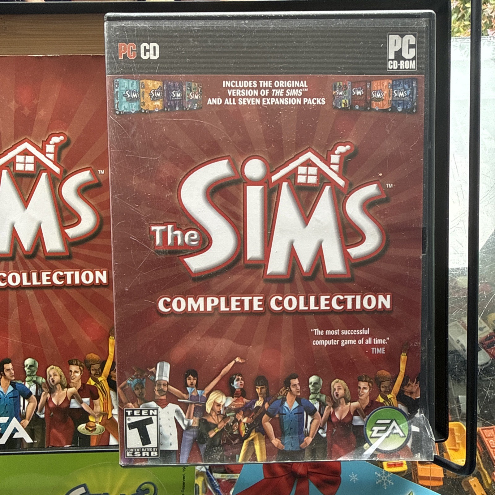 The Sims Complete Collection 2005 EA PC CDROM 4 Discs Manual Sticker Inserts CIB