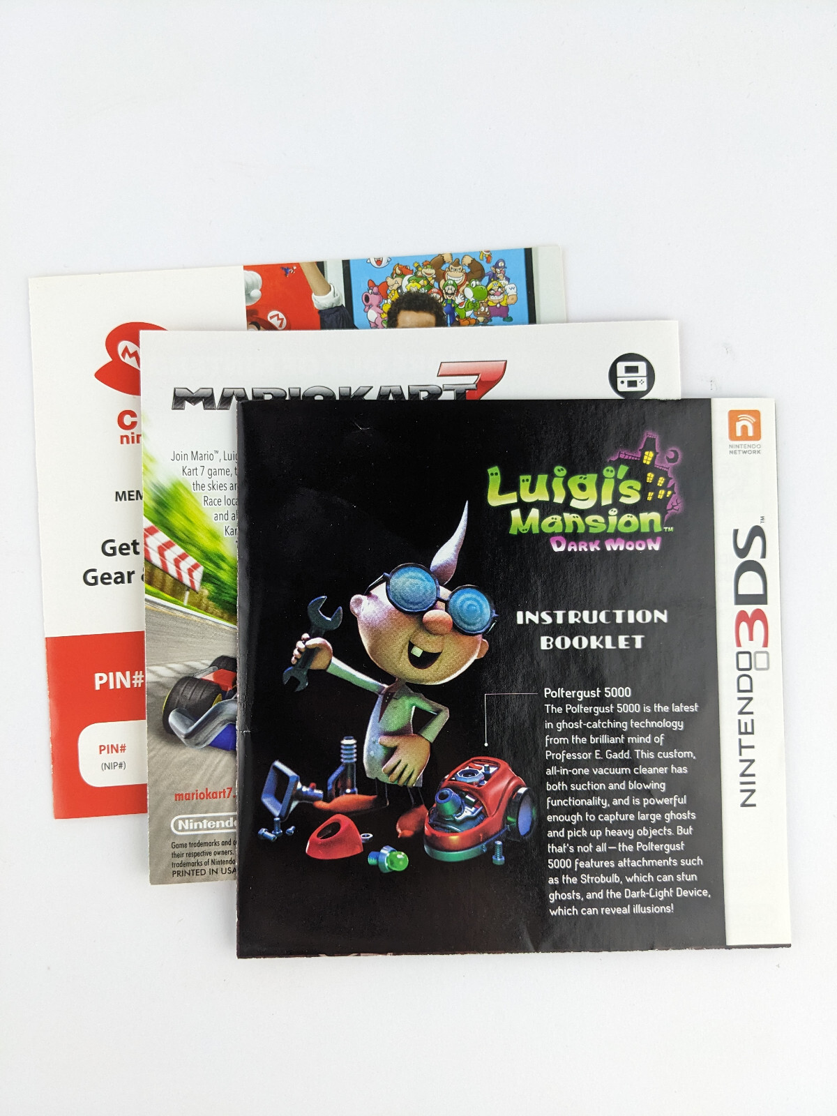 Luigi’s Mansion Dark Moon – Nintendo 3DS – Complete w/ Manual – Tested Working