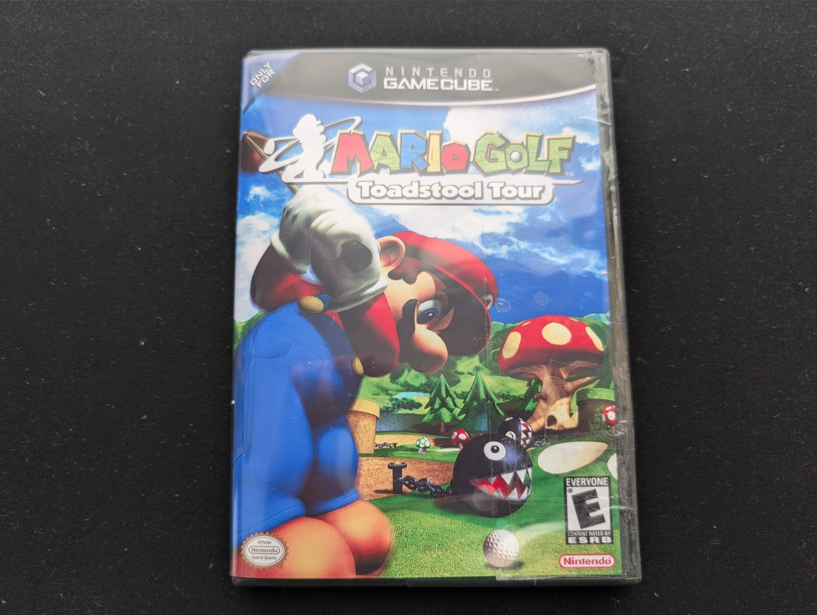 Mario Golf Toadstool Tour (2003) For Nintendo GameCube w/ Case and Cover Art!