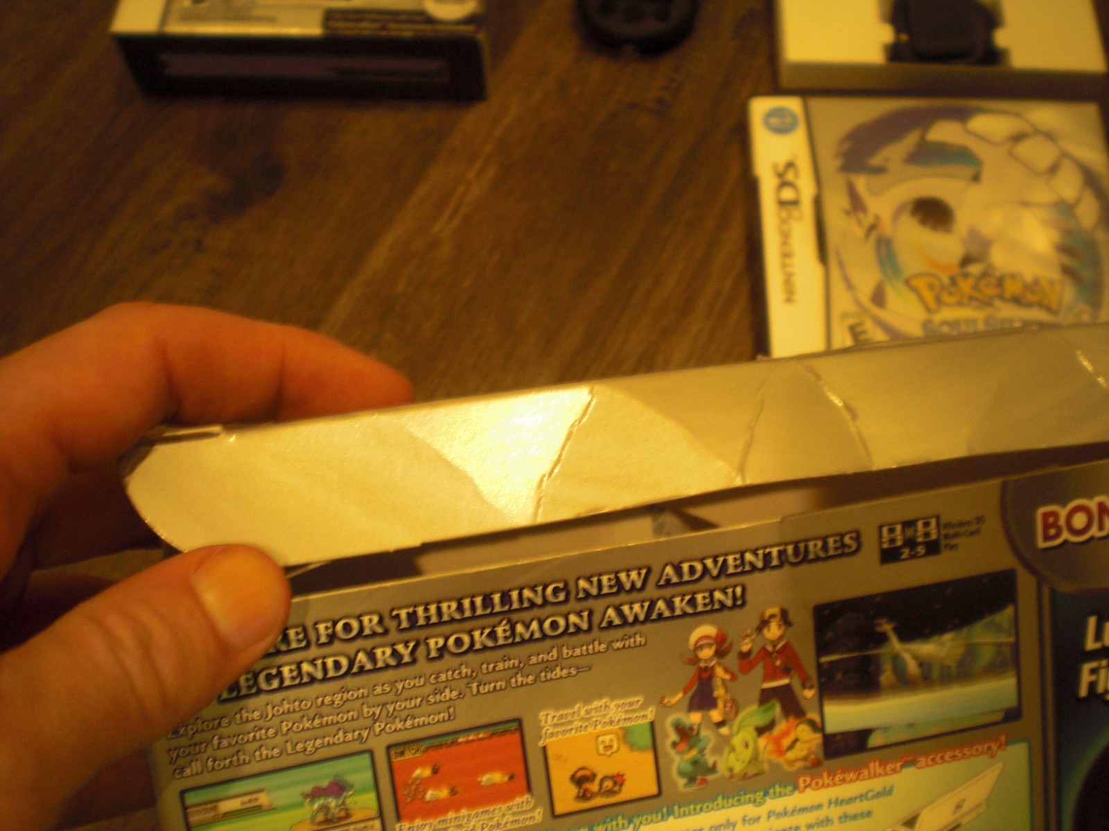 WALMART Pokemon SoulSilver Version Nintendo DS Bundle CIB Complete AUTHENTIC OEM