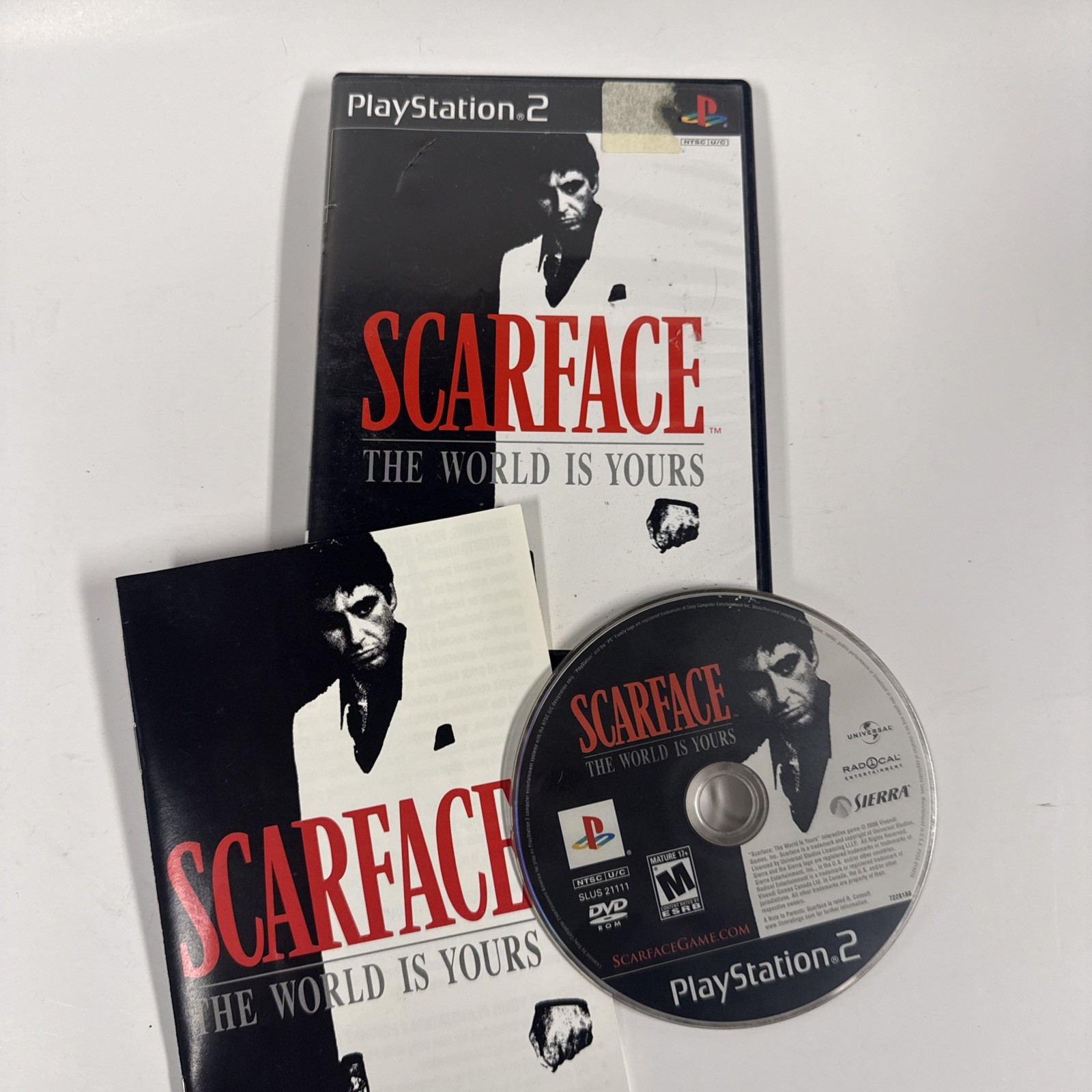 Scarface The World is Yours (Sony PlayStation 2, 2006)