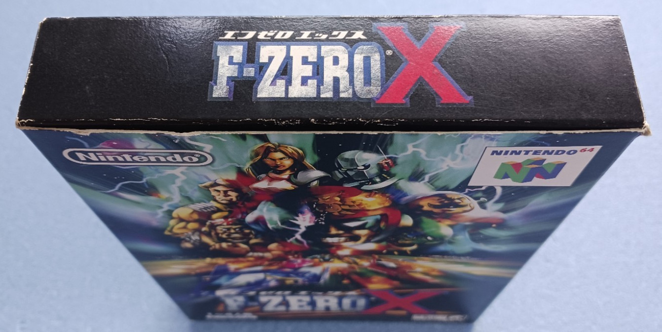 F-ZERO X Nintendo 64 N64 Japan CIB Complete in Box Tested Authentic NTSC-J