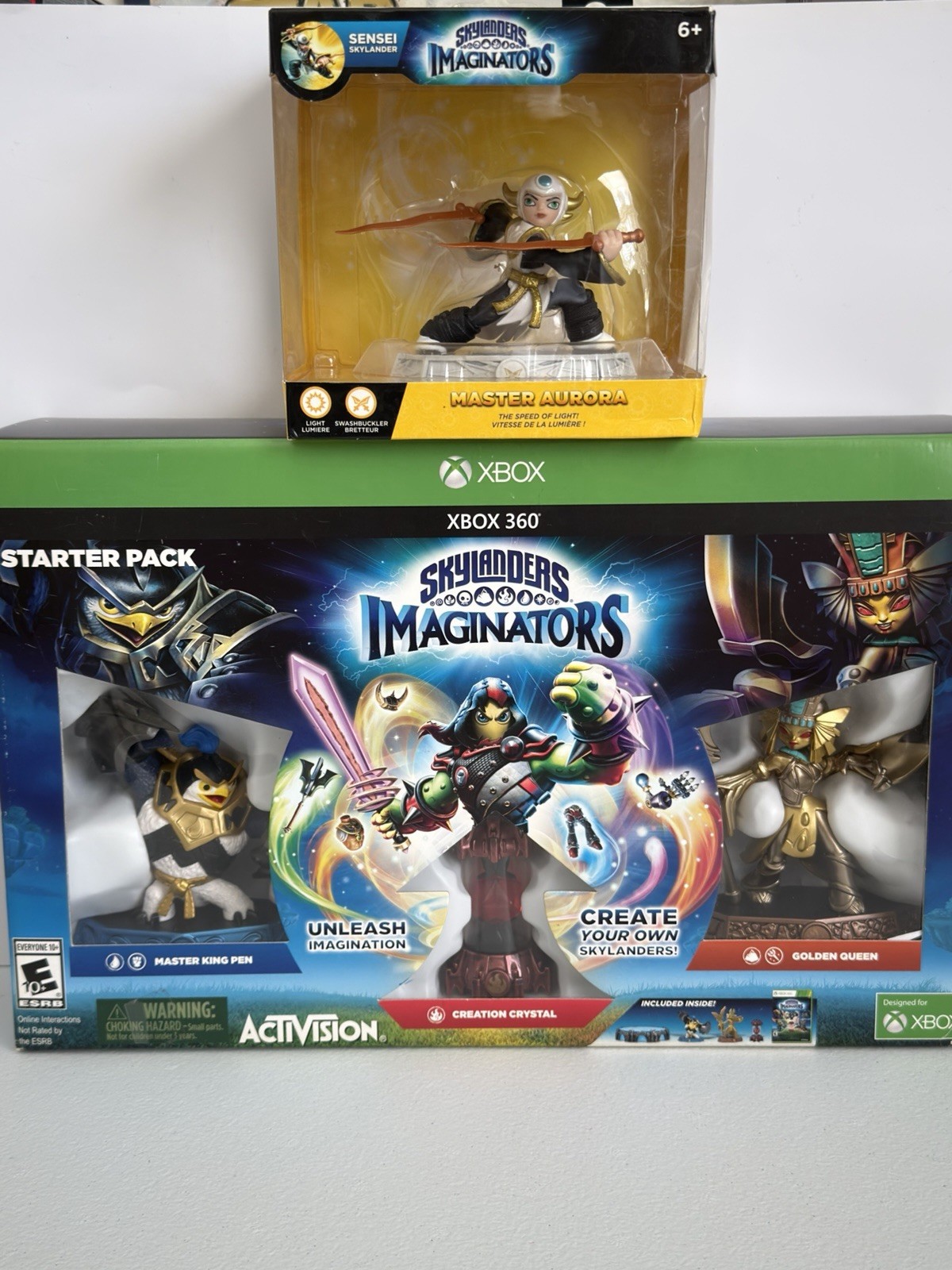 Skylanders Imaginators: Starter Pack + Master Aurora SEALED Microsoft Xbox 360