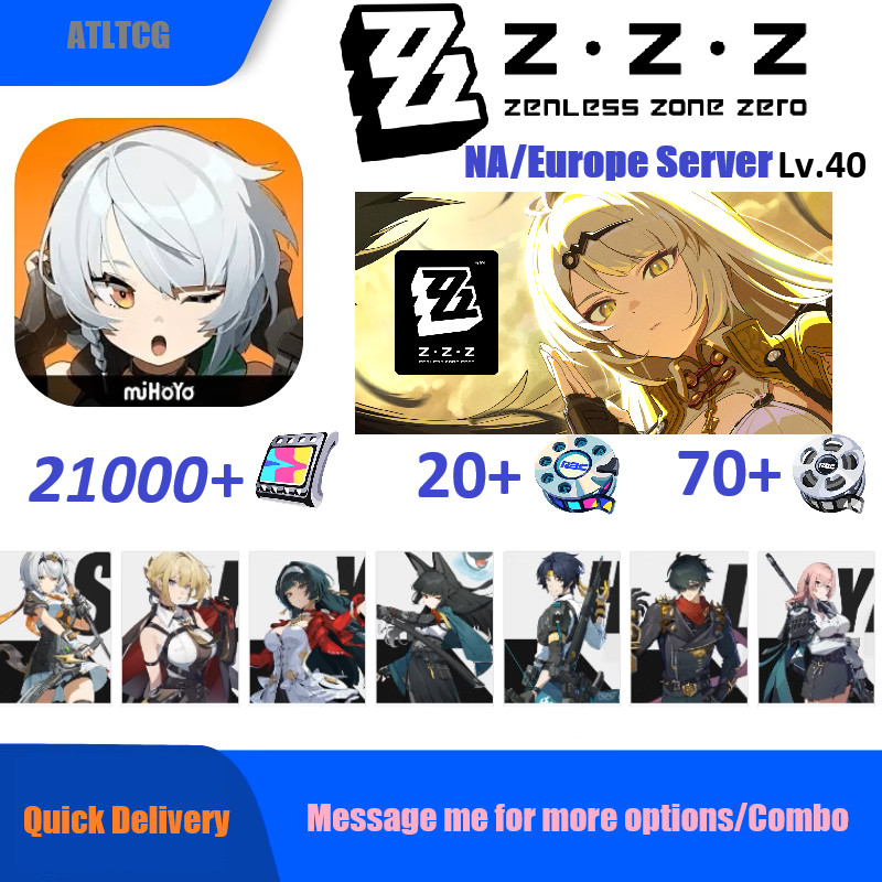 Zenless Zone Zero Reroll YIXUAN+21000+Polychrome+70 Master+20 Encrypted NA/EU