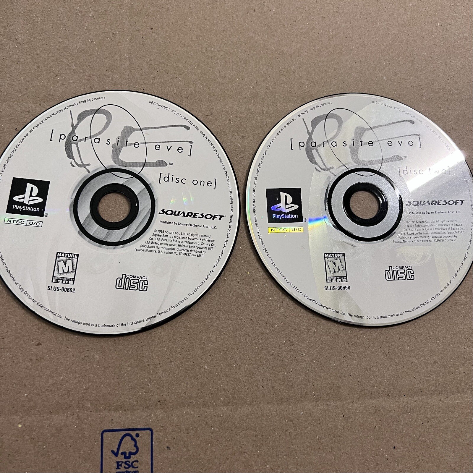 Parasite Eve (PlayStation 1, 1998)