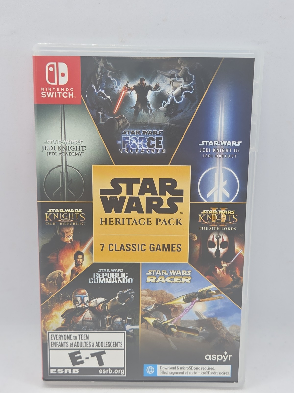 Star Wars: Heritage Pack (Nintendo Switch, 2023) Pre-owned Tested & Working