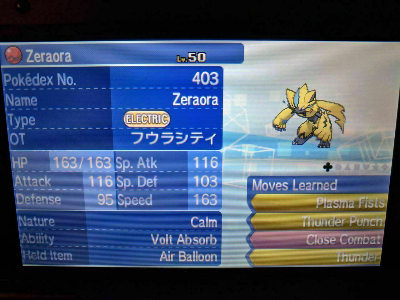 Pokemon Ultra Moon Nintendo 3ds Loaded with all 807 Pokemon max items & more