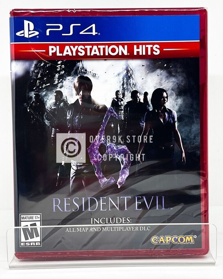 Resident Evil Bundle 4 + 5 + 6 – PS4 – Brand New | Factory Sealed
