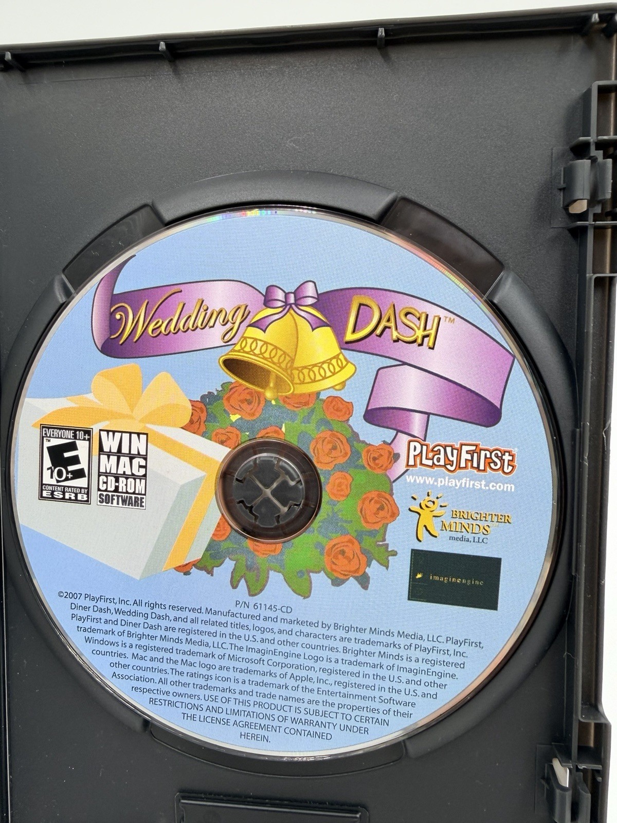 Wedding Dash PC Mac CD-ROM Game PlayFirst 2007 Sim Strategy
