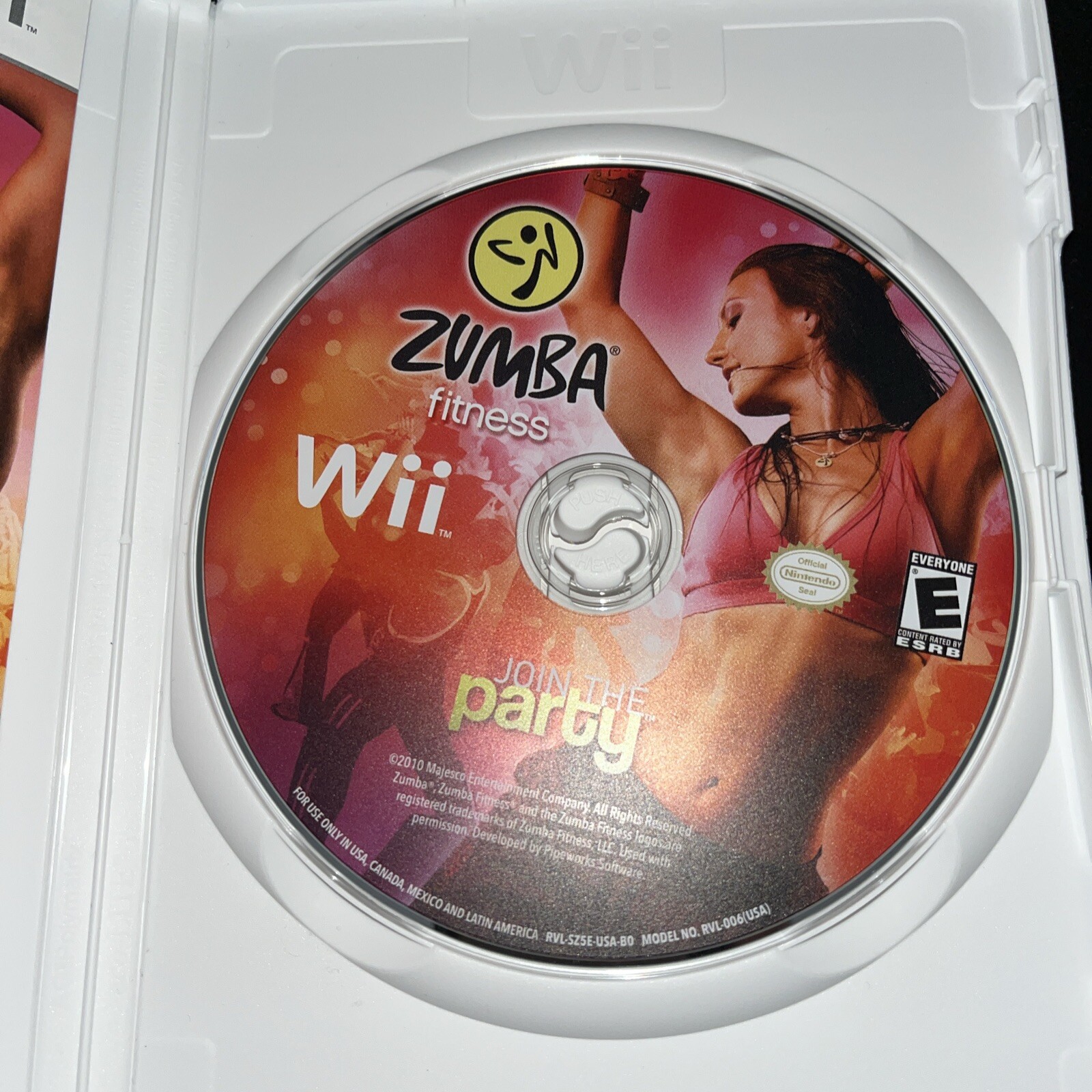 Zumba Fitness – Nintendo Wii – Video Game – VERY GOOD
