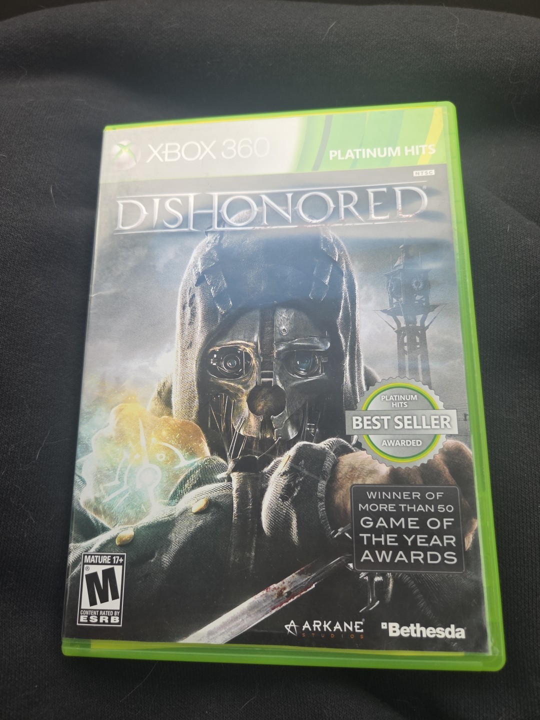 Dishonored (Microsoft Xbox 360, 2012) CIB Complete & Tested