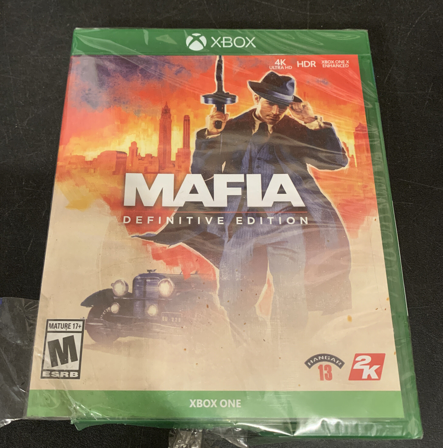 Mafia Definitive Edition XBOX ONE Game New Sealed With Broken Case