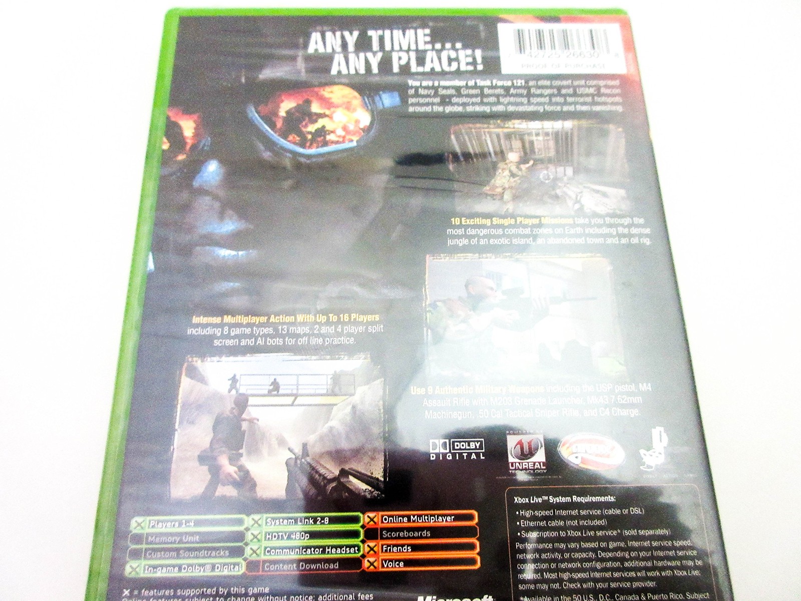 Combat Task Force 121 – Xbox