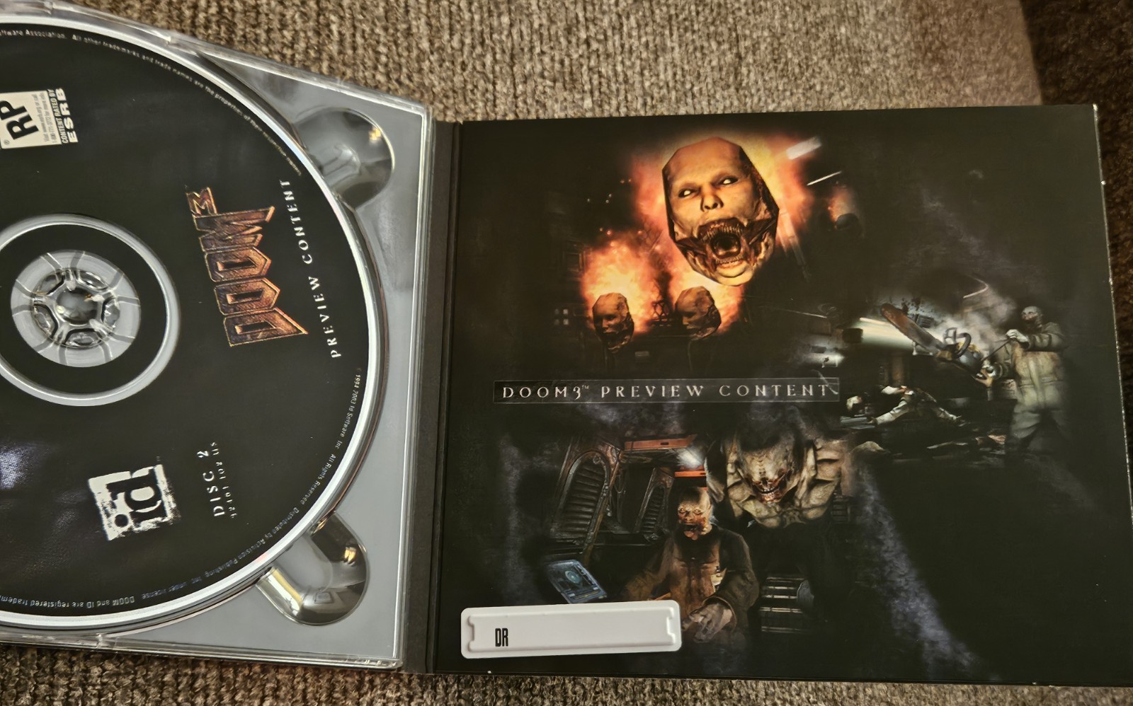 DOOM The Ultimate Trilogy Collector’s Edition ID Software 2003 VideoGame PC RARE