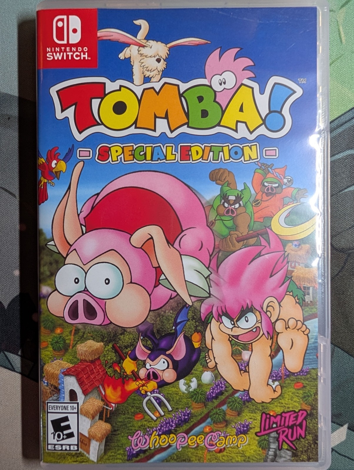 Tomba! Special Edition Switch Limited Run Games #245 Nintendo Switch CIB manual