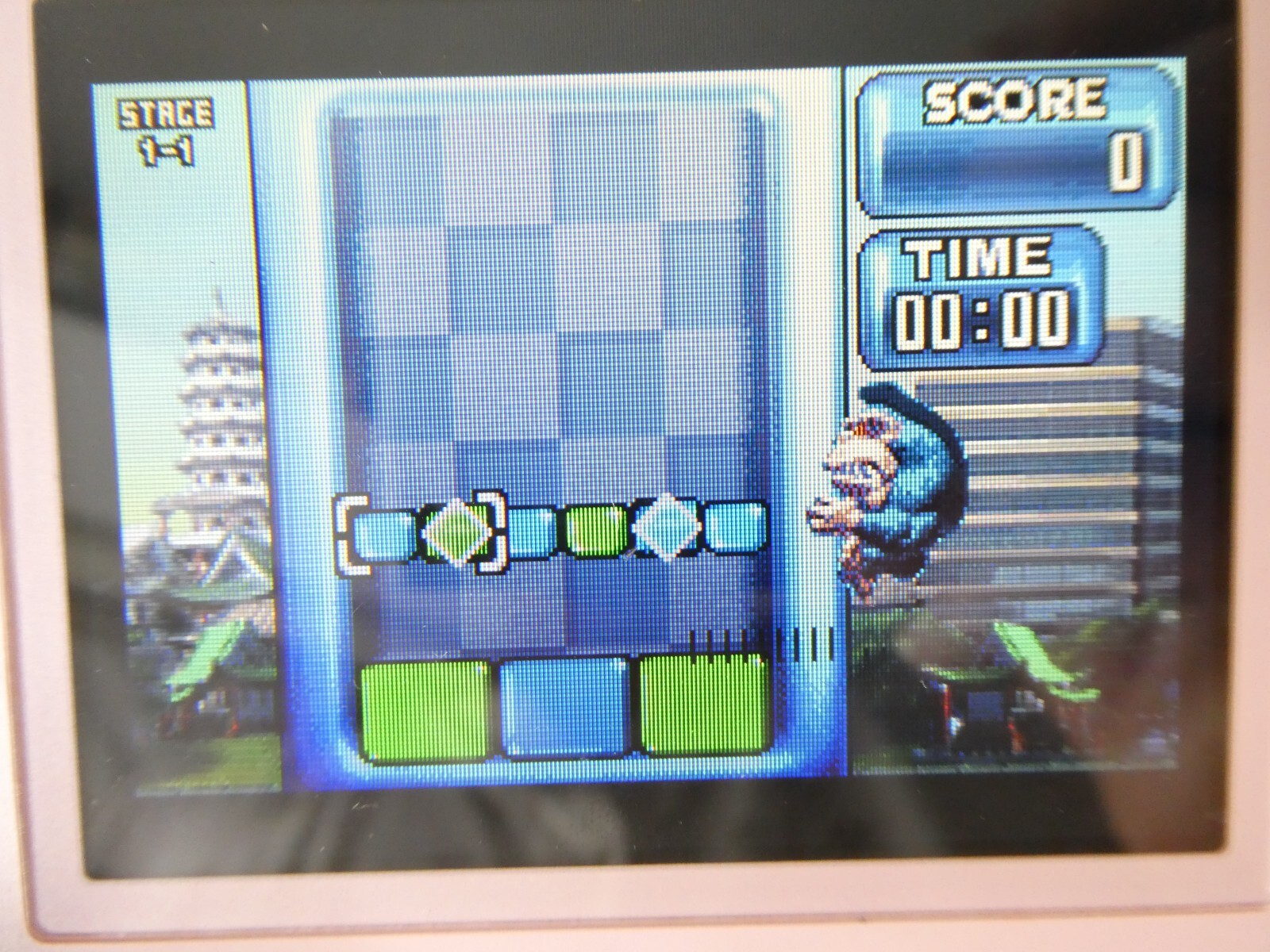 Rampage Puzzle Attack (Nintendo Game Boy Advance, 2001) Tested and working