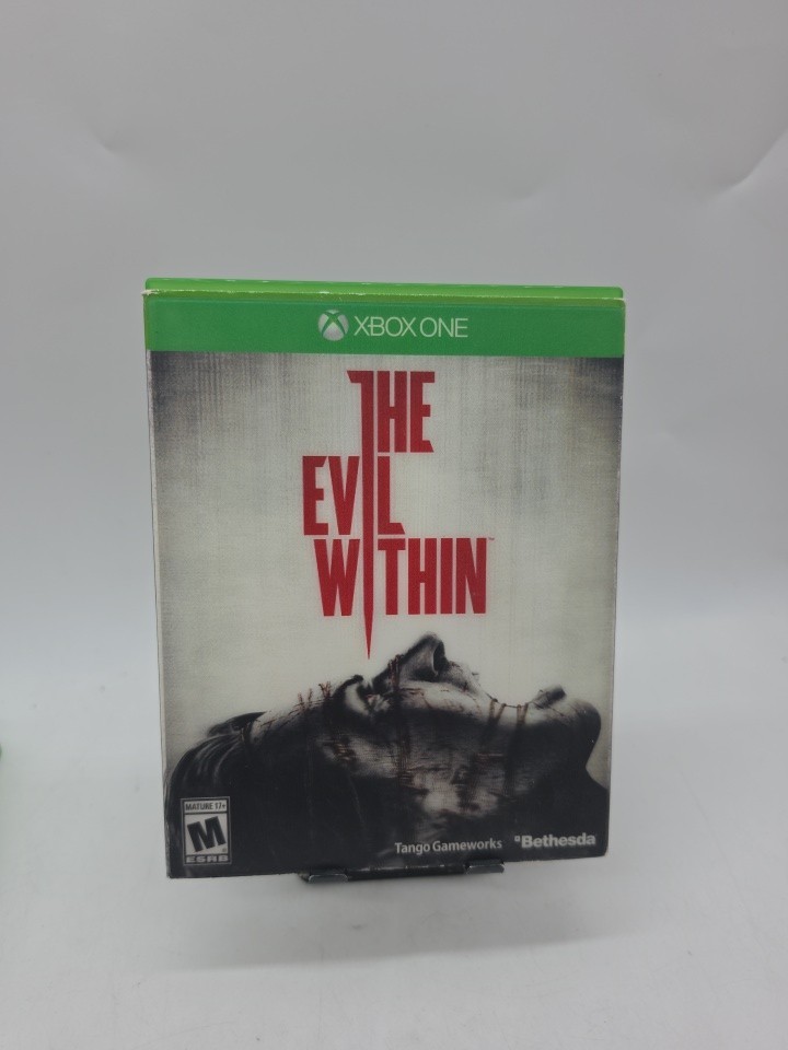 The Evil Within Microsoft Xbox One, 2014 Complete With Holographic Sleeve Mint