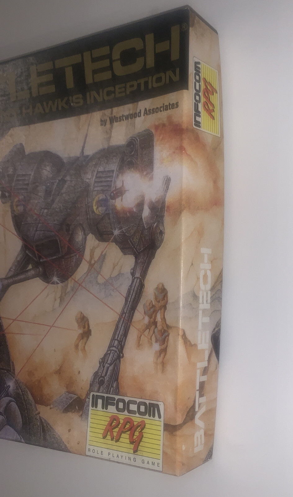 BATTLETECH CRESCENT HAWKS INCEPTION INFOCOM Commodore 64 128 Disk Preowned