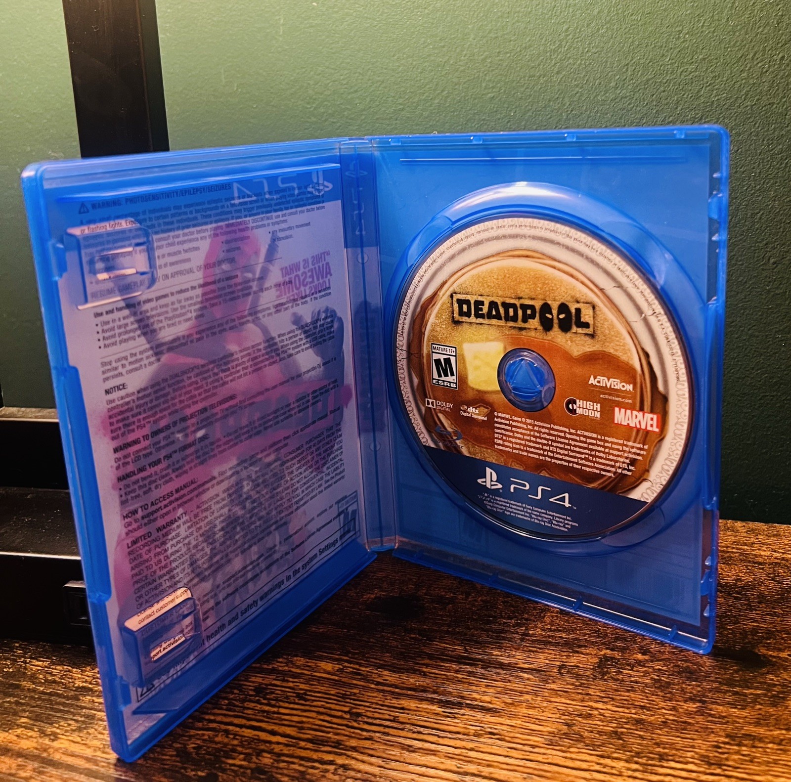 Deadpool (Sony PlayStation 4/PS4, 2015) CIB – tested!