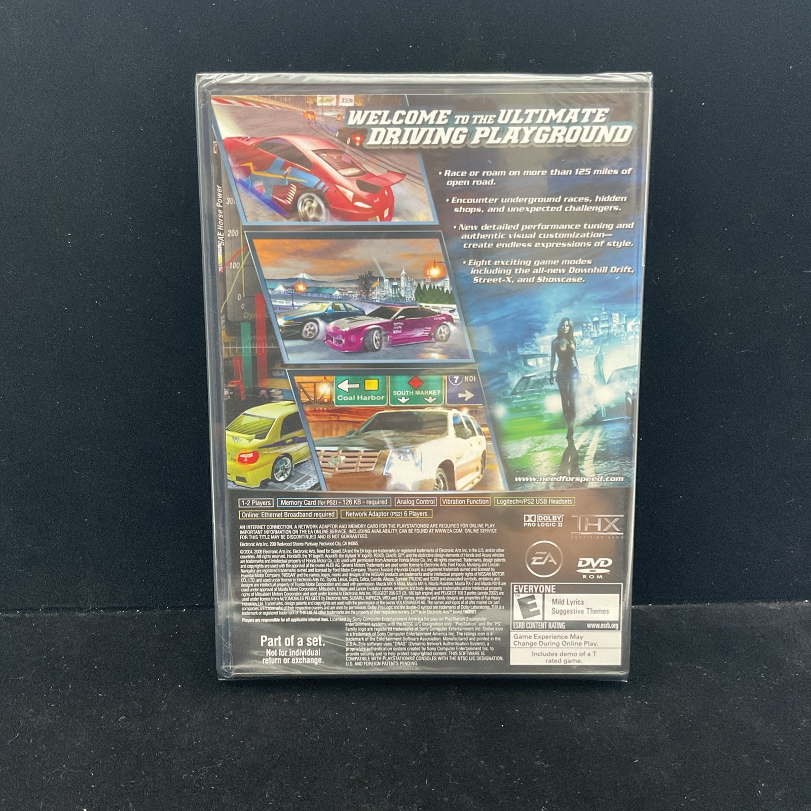 Need for Speed: Underground 2 (PS2) Brand New Sealed Mint Y-Fold Free Shipping