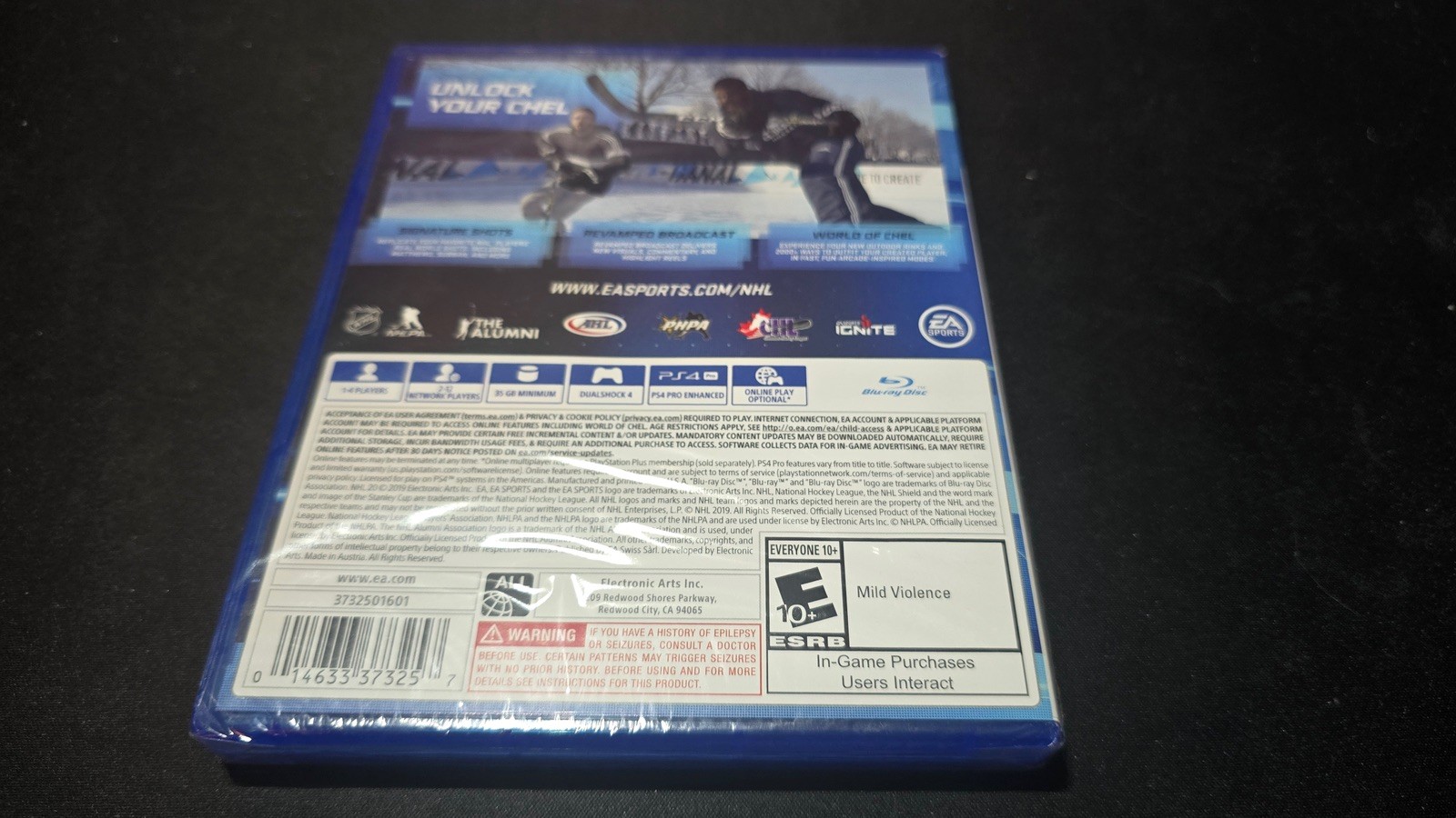 NHL 20 Hockey Electronic Arts Sony Playstation 4 PS4 Brand New Sealed!