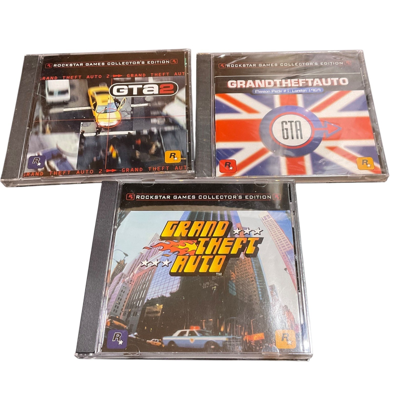 Grand Theft Auto The Classics Collection PC Rockstar Games GTA London GTA2 Boxed