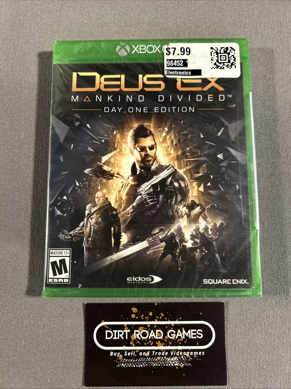 Deus Ex Mankind Divided – Day One Edition – Xbox One Brand NEW Sealed