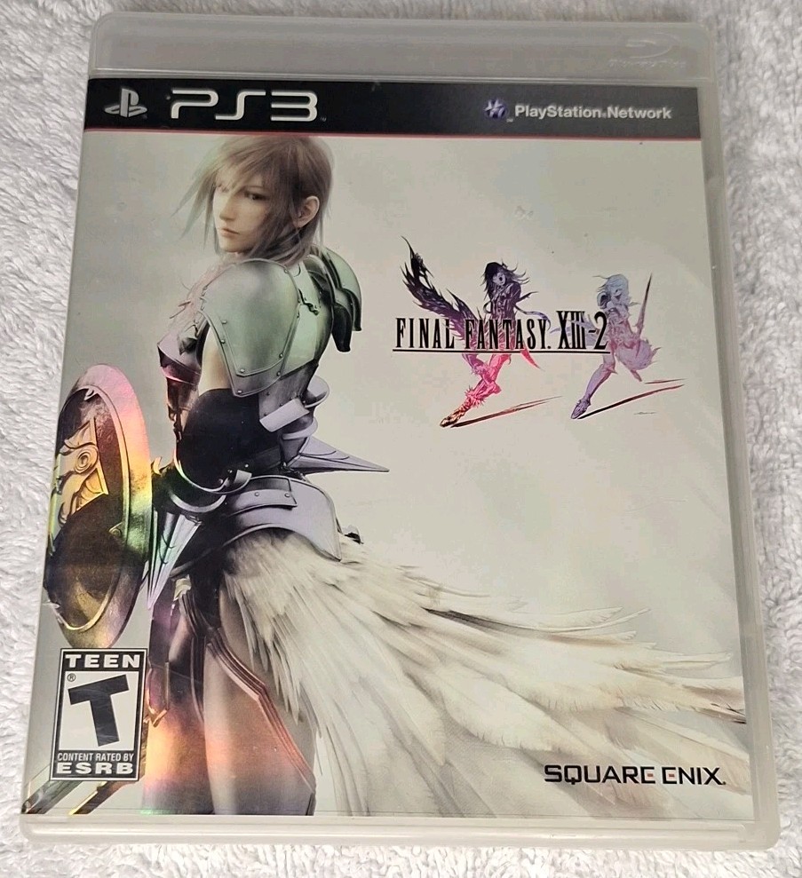 Final Fantasy XIII-2 (Sony PlayStation 3, 2012) – CIB W/ POSTER!