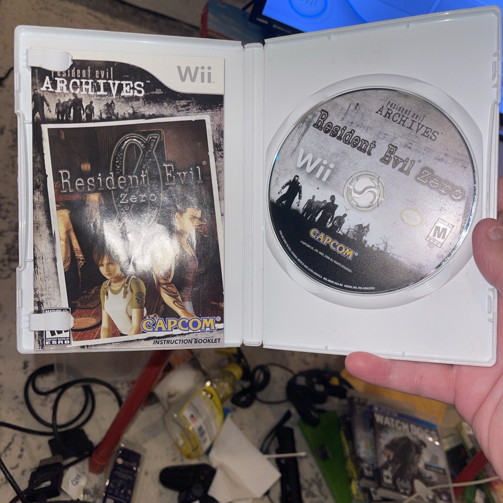 Resident Evil Archives Resident Evil Zero Nintendo Wii Complete Tested Free Ship