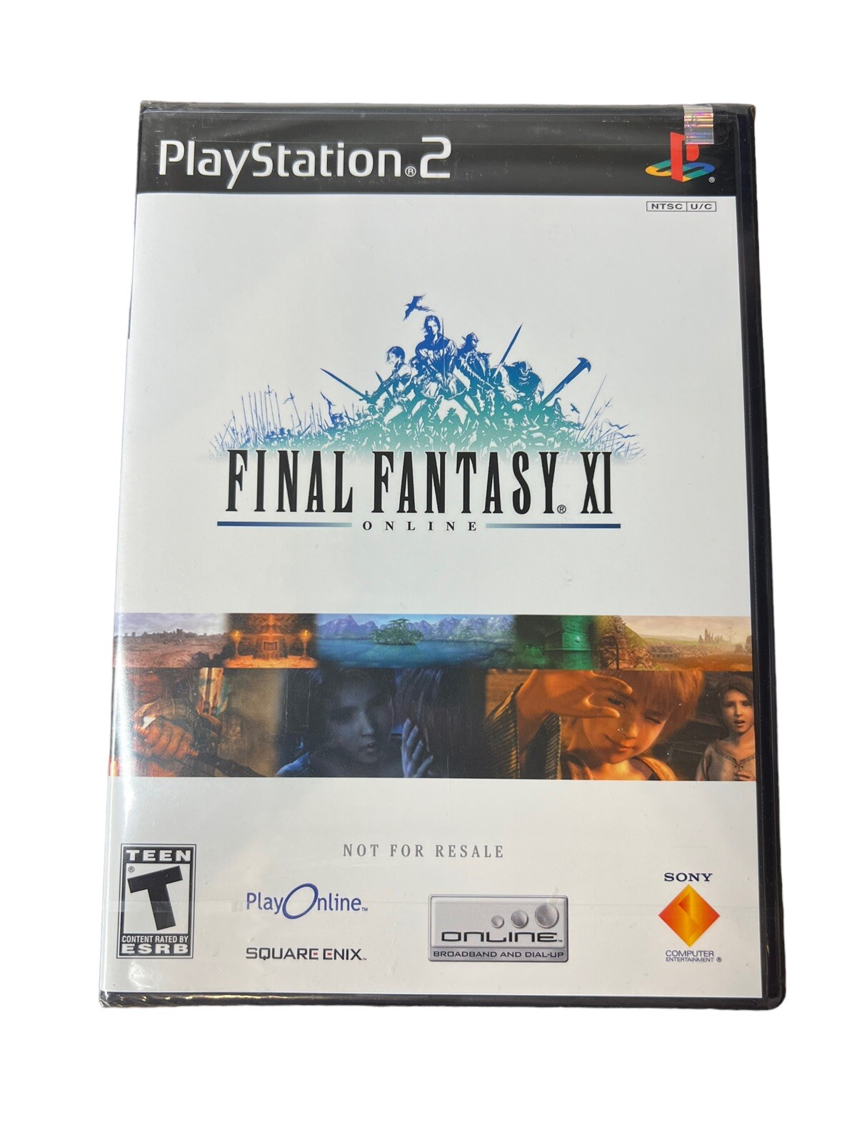 Final Fantasy XI Online (Sony Playstation 2, 2004) PS2 Brand New Sealed