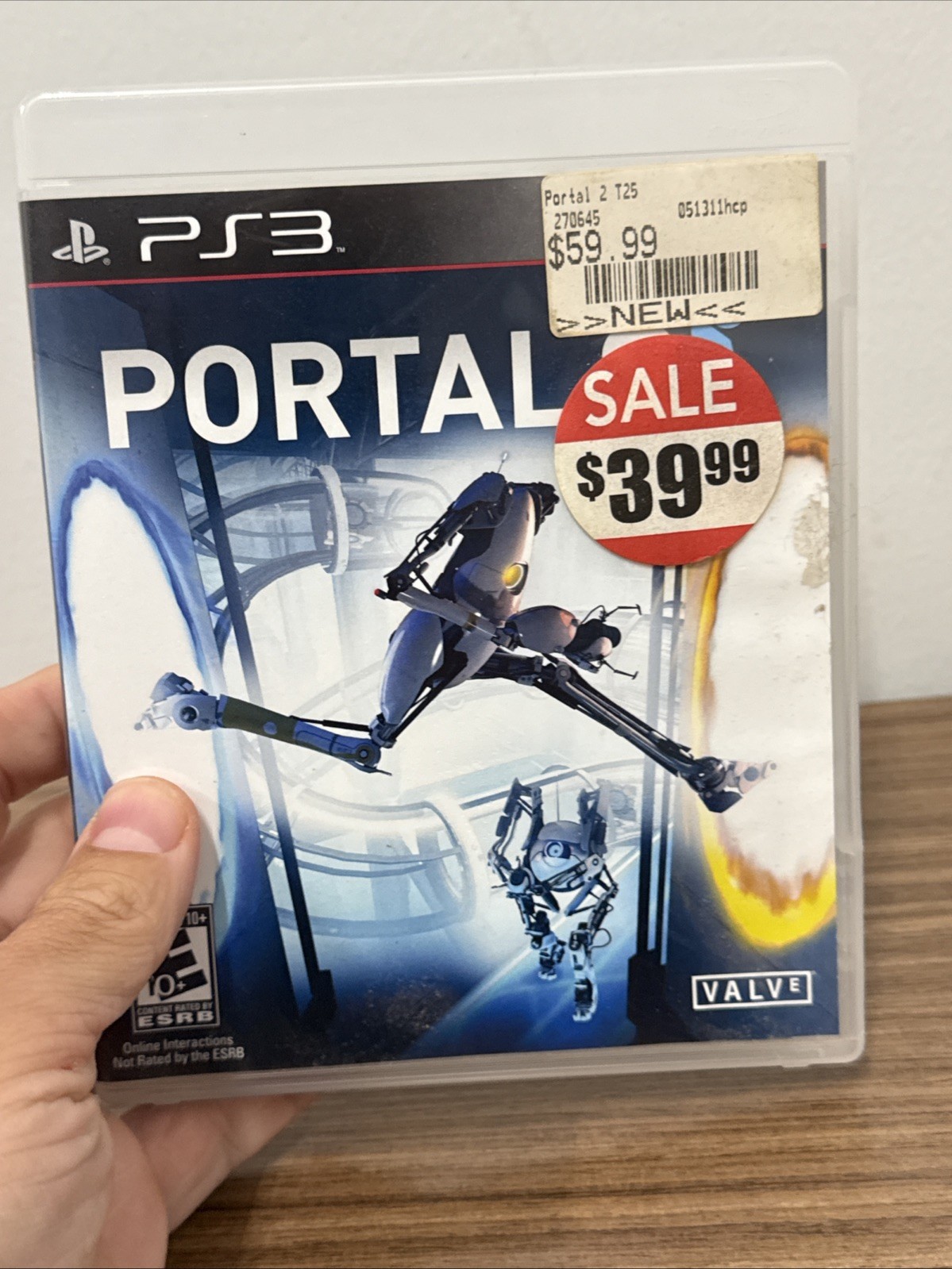 Portal 2 (Sony PlayStation 3, 2011) Complete Excellent Condition