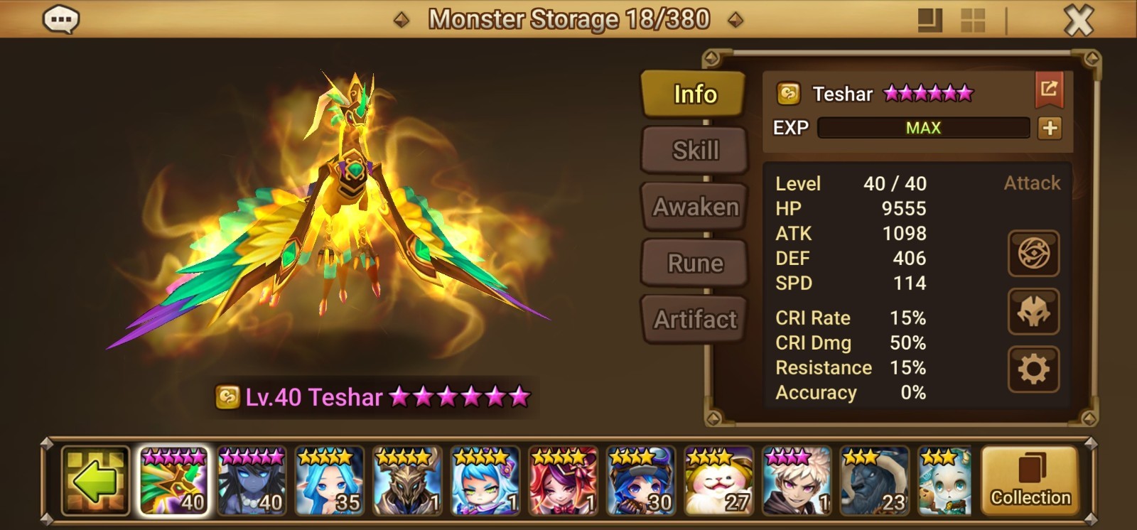 Summoners War Global 2LD5:🔥DARK PUPPET + LIGHT WERNER🔥