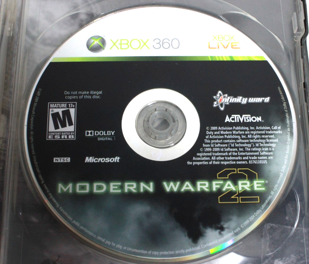 Call Of Duty Modern Warfare 2 Prestige Edition (Xbox 360) Goggles COMPLETE CIB