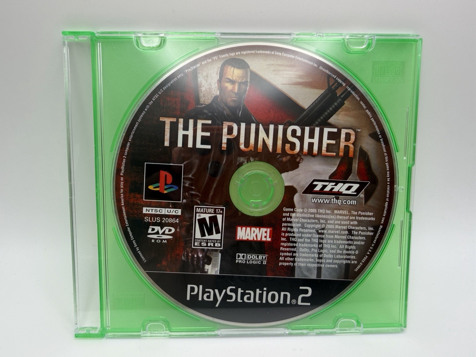 The Punisher Sony PlayStation 2 PS2 2005 Disc Only Tested